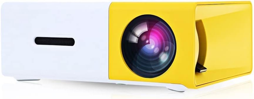 Mini Video Projector LCD TV Support 1080P Projector for Video/Movie/Game/Home Theater with HDMI/USB/SD/AV Input