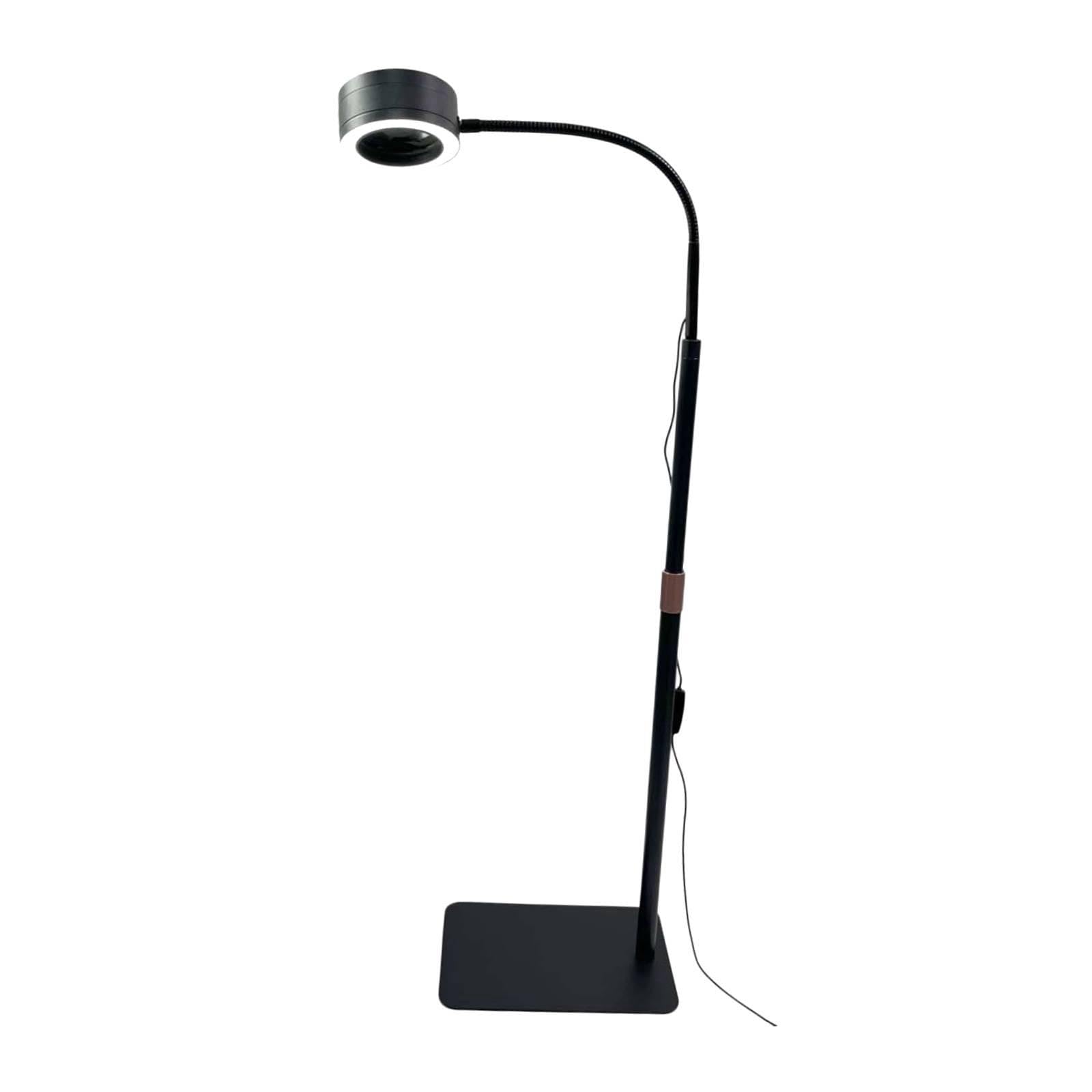 Lámpara extractor de humos de soldadura con cuello de cisne regulable