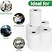 Thermal Paper Rolls 2.25 x 50 ft, 5 Rolls Credit Card Paper Thermal 2 1/4