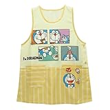 [ON NISHIKI] ドラえもん エプロン 保育士 キャラクター 可愛い レディース 速乾 軽い シワになりにくい サイドボタン ポケット付き キャラクターエプロン (11ｲｴﾛｰ/ML/42315)