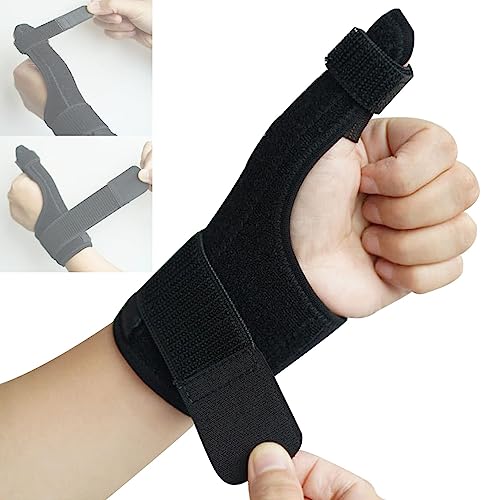 Attelle métallique poignet canal carpien avec support pouce stabilisateur