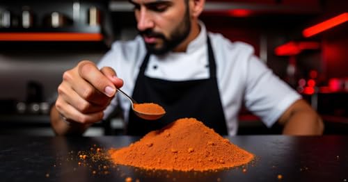 Essential Spice Carolina Reaper Chili Powder – Extremely Hot Ground Pepper with Fruity, Smoky Flavor – Made from 100% Pure Reaper Chilies – For Hot Sauce, Chili, Meat Rubs & Extreme Heat Lovers (5 Pounds)