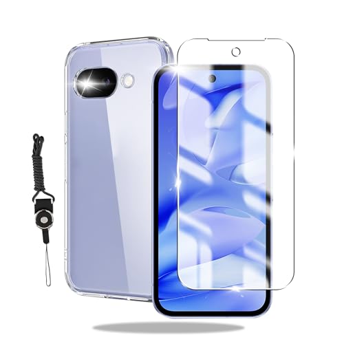 y1Zbg For Google Pixel 9a KXtB + For O[OsNZ9a P[X NAz Ɏq Pixel9atB dx9H KX tیtB GooglesNZ9aP[X NA  Jo[ TPU