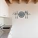 Custom Name Kitchen Wall Decal - Personalized Name Kitchen Vinyl Wall Decal Sticker Art - Gift for Mom
