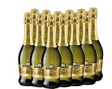 12x Vorteils-Weinpaket il Fresco Prosecco Spumante Brut DOC 0,375 l - Villa...