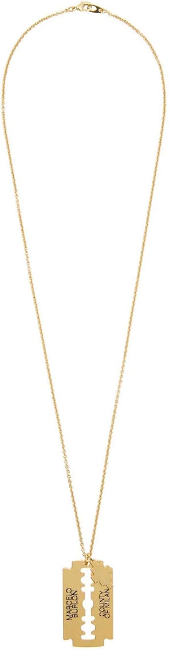 爆売り 最終値下げ Marcelo Burlon マルセロバーロン ネックレス メンズ Cross Necklace Cmor21 122 シルバー ロゴ クロス チャーム 送料無料 手数料安い Www Aquapark Mk