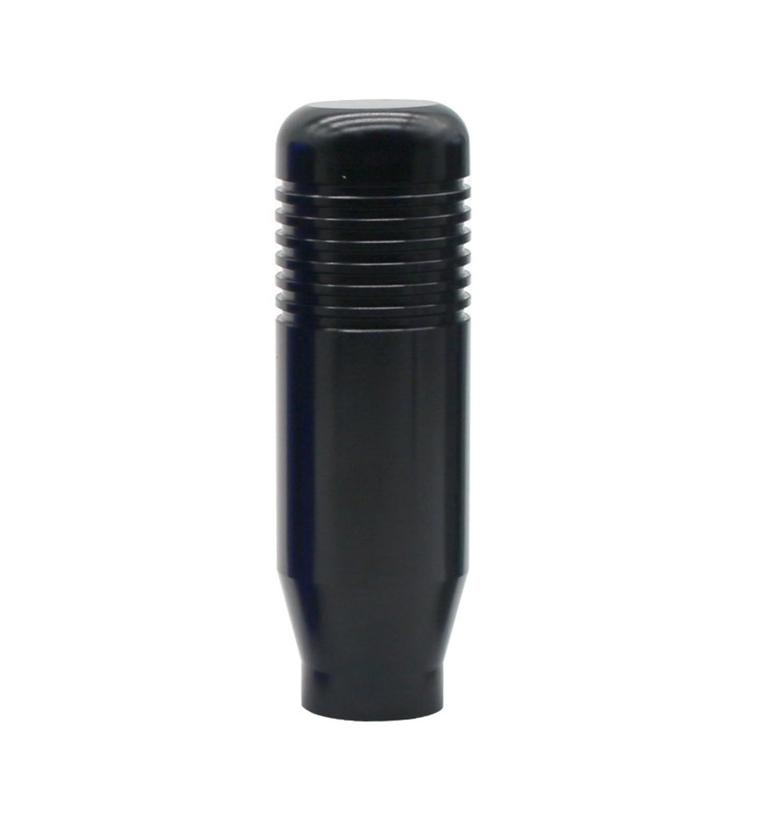Linqianbhd Black Gear Lever Shift Knob Universal 8.5Cm Gear Shift Knob Stick Manual Transmission Universal Car Aluminum Extended Gear Shifter Gear Head Knob(Black)