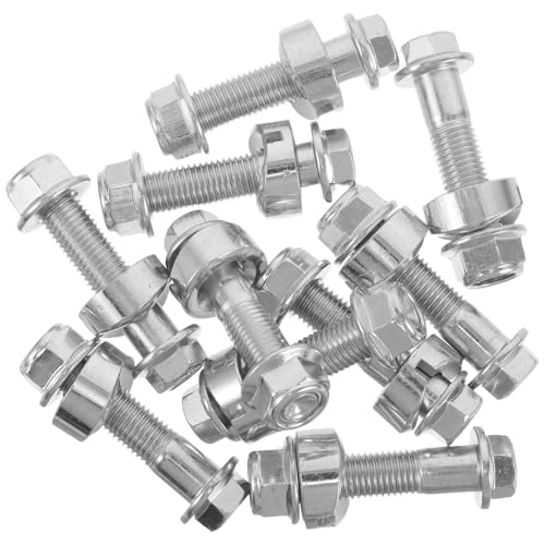 DIYEAH 10pcs E Scooter Handlebar Fixing Screws, Alloy Silver Fasteners
