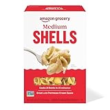 Amazon Grocery, Medium Shells Pasta, 16 Oz (Previously Amazon Fresh, Packaging May Vary)