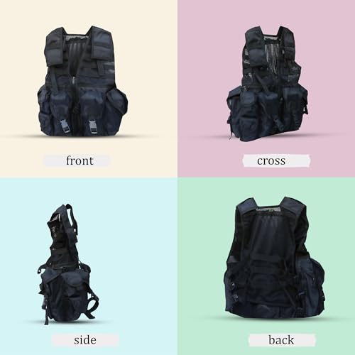 Image of Azad tactical vest for ary with stuff oragnizer and poches