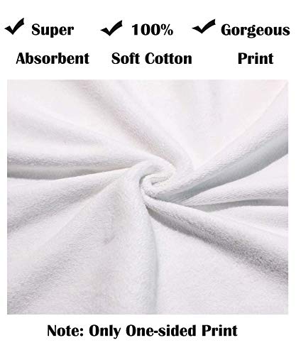 Flower Fairy Hand Towels Butterflies Hearts Love Flowers Ultra Soft Highly Absorbent Bath Towel Multipurpose Bathroom Towel For Hand Face Gym Spa 16X30In #TOP2