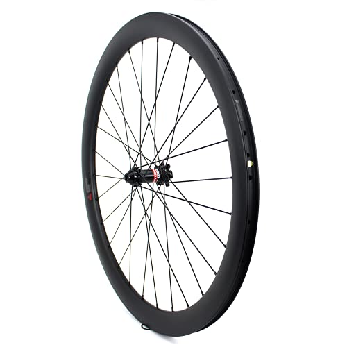 Hulkwheels 650B Gravel Cyclocross Bike Carbon Wheelset Clincher Tubeless 30Mm Width 45Mm Depth Disc Brake Road Bike Wheel Novatec Hub Qr 12/15×100Mm 12×142Mm Thru Axle 24H (Xdr, 12 * 100/12 * 142) #TOP3