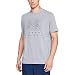 Produktbild Under Armour Herren Kurzarmshirt UA Branded BL SS, Steel Light Heather/Techno Teal (035), LG, 1318550