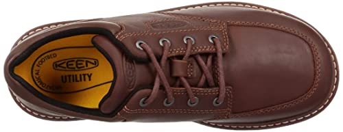 Keen Utility Men's San Jose Oxford Low Soft Toe Industrial Wedge Work Shoes, Gingerbread/Off White, 8 #TOP4