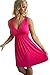 Charm Your Prince Women's Sleeveless Summer Hot Pink Sundress M