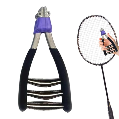 Máquina De Encordar Raquetas De Tenis,Pinza de Enhebrado 3 Muelles | Pinza De Inicio Para Encordado Tenis | para uso en Hogar Gimnasio Escuela Deportes Raqueta Pala Manualidades Jugadores Principiante