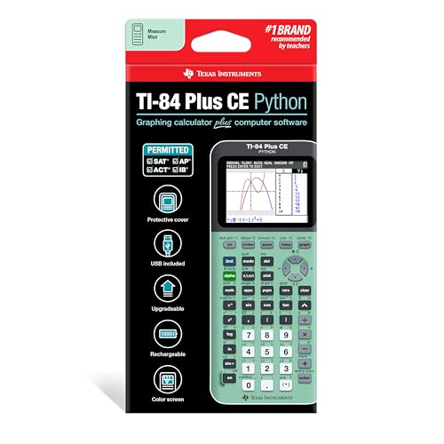 Image of Texas Instruments TI-84 Plus CE Graphing Calculator, Measure Mint
