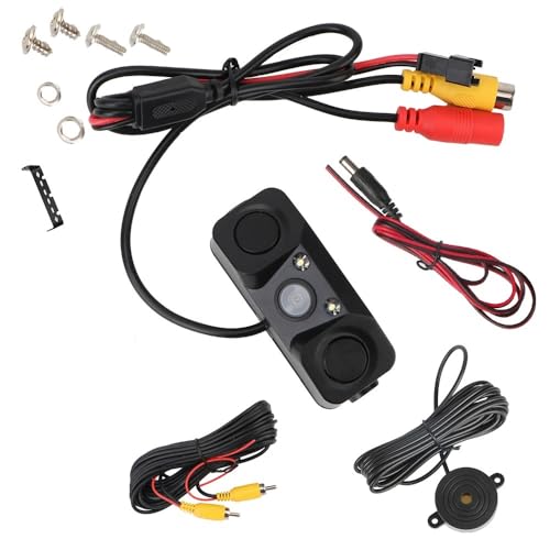 Capteur de stationnement PDC 3 en 1 avec caméra de recul LED universelle