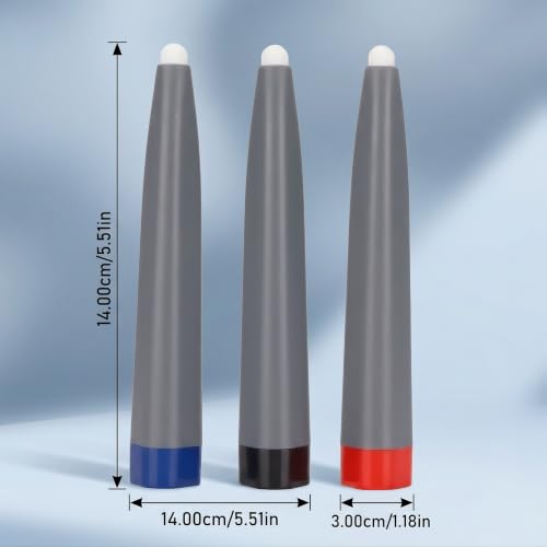 Stylet pour écran Tactile, 3 pièces Universel pour Tableau Blanc interactif, Pointe Caoutchouc Disque Transparent, Crayon de précision pour Enseignant, Dessin, Prise de Notes – vue 6