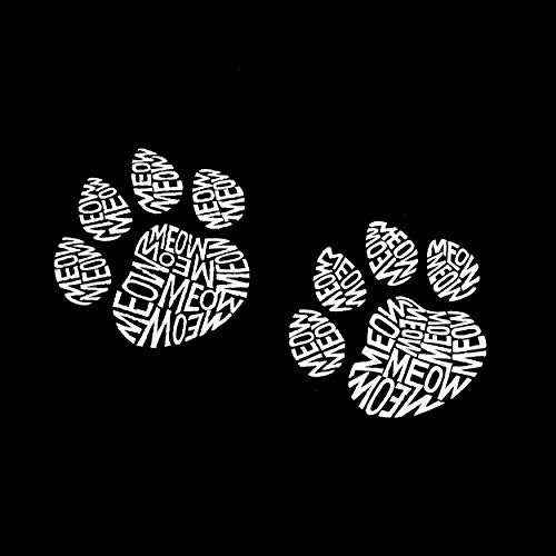 Meow Cat Prints - Boy's Word Art Crewneck Sweatshirt2