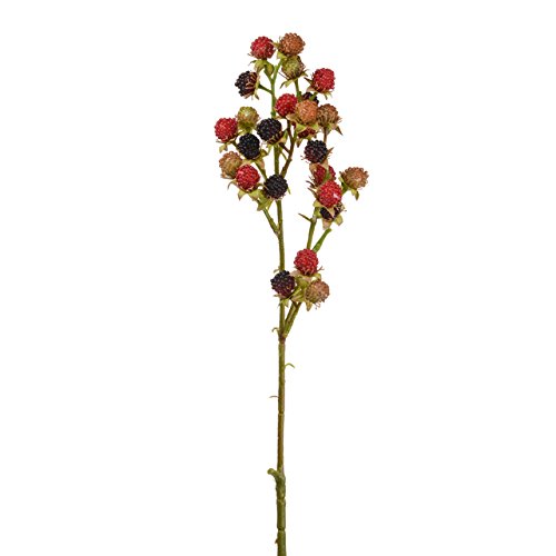 Floristrywarehouse Green Artificial Hedgerow Berry Spray 60Cm
