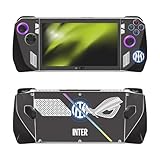 Head Case Designs Officially Licensed Inter Milan Logo On Black Badge Vinyl Sticker Skin Decal Cover Compatible with Asus ROG Ally
