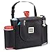 Mobile Dog Gear, Car Seat BackÂ OrganizerÂ Travel Bag, Includes Built-in Waste Bag Dispenser and 1 Bag Roll, Black, Meets Airline Requirements