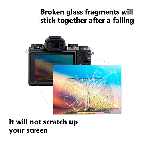 Image of kinokoo Tempered Glass Film for Nikon P7800 /P7700 /P7100 Crystal Clear Film Nikon P7800 P7700 P7100 Screen Protector Bubble-Free /Anti-Scratch(2 Pack)