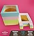 CooKeezz Couture - Window Cake Box 10x10x2.5