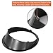Hooke Road Matte Black Headlight Bezels Headlight Cover Trim for 2007-2015 Jeep Wrangler JK & Wrangler Unlimited