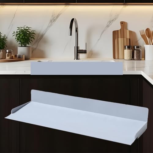 Bloc-Eau de Douche en Silicone Solution Anti-Infiltration pour Plan de Travail de Cuisine
