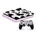 Ps4 Slim Skins Para Consola Y Controlador De 46 North Design, La Misma Calidad De Calcomanía Para Automóviles, Pastel Menta Rosa Granja Negro Mascota, Compatible Con Ps4 Slim, Fabricado En Canadá