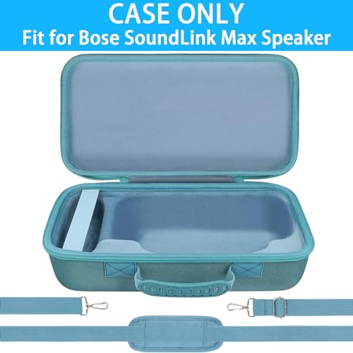 co2CREA Hard Travel Case for Bose SoundLink Max Bluetooth Portable Speaker, Case Only