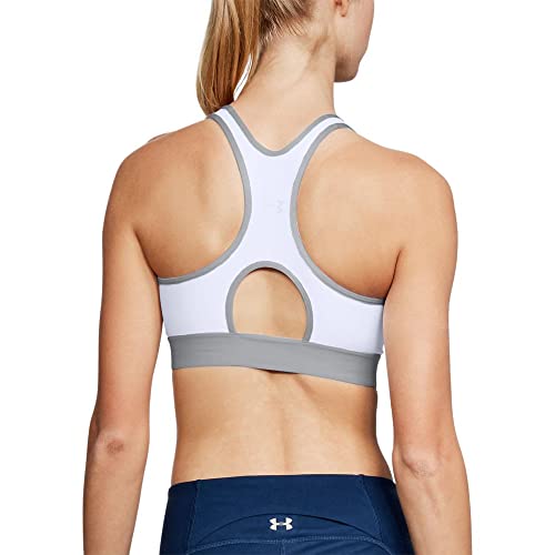 Image of Under Armour Women's Armour Mid Heathered Sports Bra