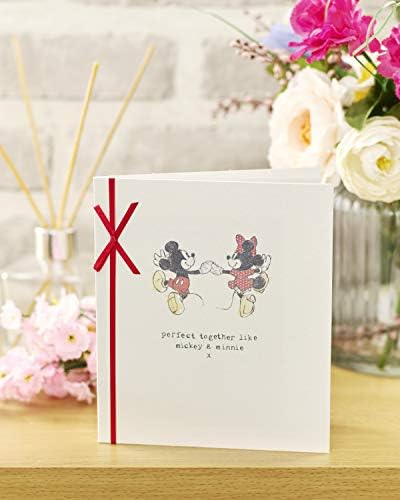 Wedding Anniversary Card - Anniversary Card for Couple - Mickey Mouse Anniversary Card - Minnie Mouse Anniversary Card - Disney Anniversary Card
