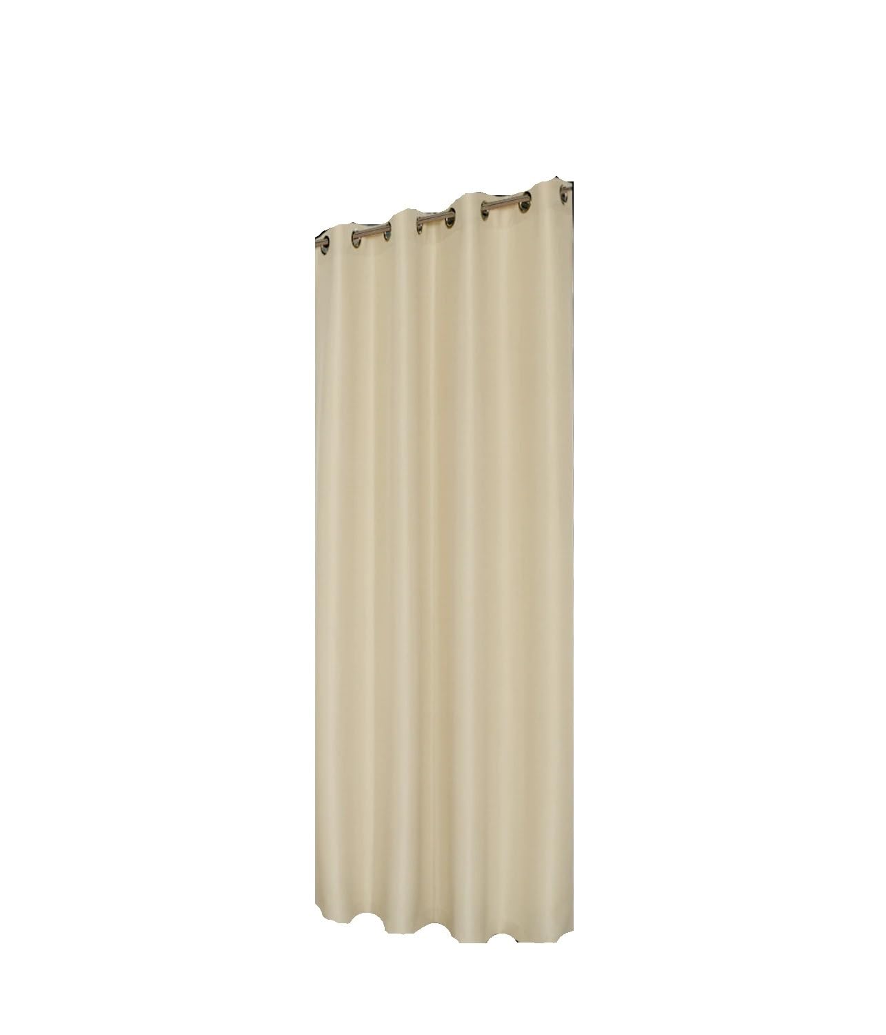 TANGSIYANG Outdoor Curtains 1PC, Waterproof Outdoor Curtains Weatherproof Grommet Top Curtain, Outside For Porch, Patio,Pergola, Cabana(Beige,GROMMET TOP_W137 X H213)