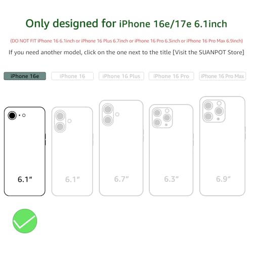 Coque portefeuille iPhone 16e SUANPOT résout le vol de données - 2