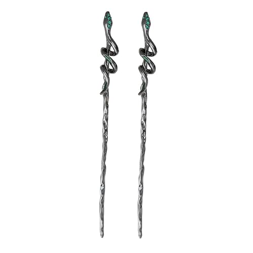 Beatifufu 2 unids vintage horquilla palillos para el pelo de flores palillos de pelo de metal palillos para el pelo de las mujeres accesorios para