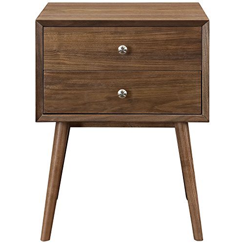 Modway Dispatch Nightstand, Walnut, Twin #TOP5