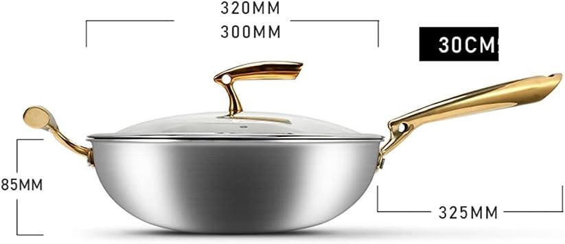 Cookware Set Wok Frying Pan Non Stick Kitchen Pot Tool