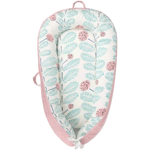 Image of Junoon Baby Lounger 100% Soft Breathable Newborn Lounger Nest for 0-12 Months, Soft Infant Lounger Floor Seat for Lounger, Baby Must Have Essentials Baby Registry Search