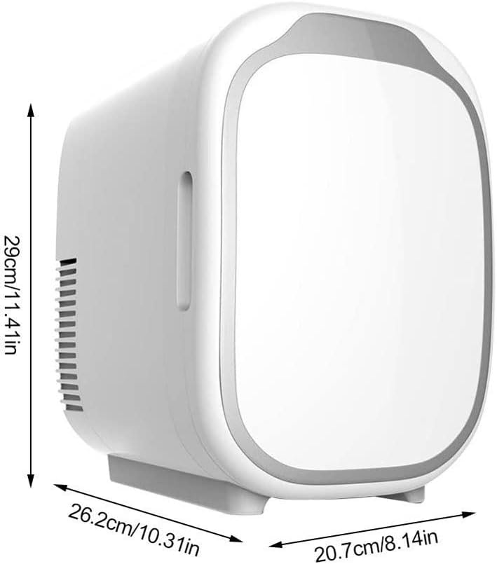Mini Fridge 6L Use Hot Cold Box Mini Small Refrigerator for Car and Family Outdoor Travel Car Accessories