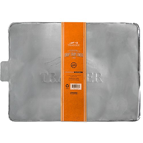 Traeger Grills BAC409 Drip Tray Liner Grill Accessories (Pack of 5)