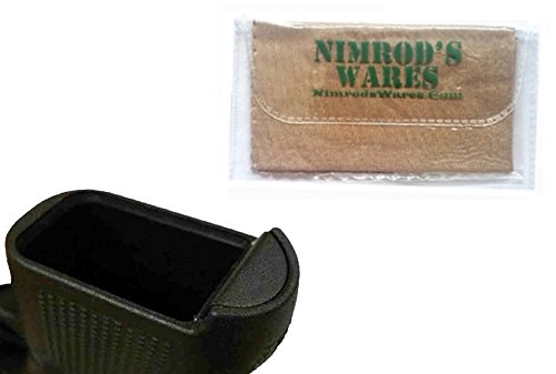Nimrod's Wares Pearce Grip Glock 43 Grip Frame Cavity Insert PG-FI42 Microfiber Cloth