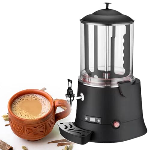 Beachtiful Máquina para Hacer Chocolate Caliente Comercial, Dispensador de Chocolate Caliente, Máquina Calentadora, Calentador de Bebidas Calientes para Calentar Chocolate, Café, Leche