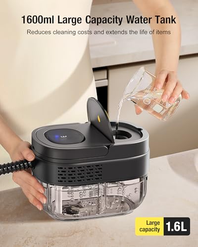 Image of Steam Cleaner for Home 2500W Portable Steam Cleaner for Car,1.69 Quarts Large Capacity Tank, 13PCS Accessories Steamer for Home, kitchens,Camping