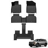Lumway Floor Mats for 2027 Kia Telluride Gas 7 and 8 Seats (Not for Hybrid)