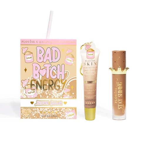 P.Louise Bad Bitch Energy Lip Duo Brown Sugar