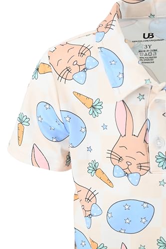 Image of Unique Baby Short Sleeve Collared Boys Polo Shirt, Toddler Kids Polo Shirts