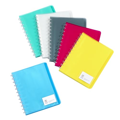 Protège-documents A4 Viquel Geode lot de 12 reliures à pochettes amovibles 40 vues